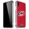 NHL Carolina Hurricanes Distressed iPhone XR Clear Case