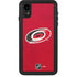 NHL Carolina Hurricanes Distressed iPhone XR Waterproof Case
