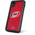 NHL Carolina Hurricanes Distressed iPhone XR Waterproof Case