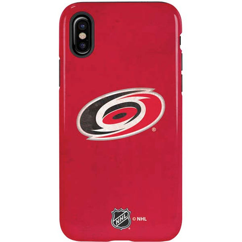 NHL Carolina Hurricanes Distressed iPhone XS Pro Case