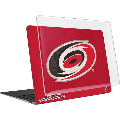 NHL Carolina Hurricanes Distressed MacBook Air 13in M1 (2021) Case plus Skin