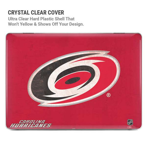 NHL Carolina Hurricanes Distressed MacBook Air 13in M1 (2021) Case plus Skin