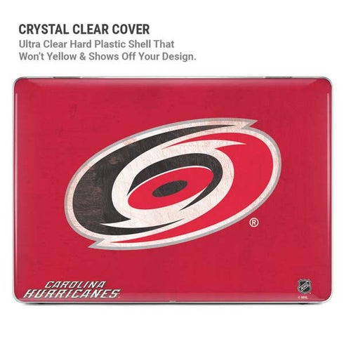 NHL Carolina Hurricanes Distressed MacBook Pro 16in (2021-25) Case plus Skin