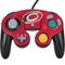 NHL Carolina Hurricanes Distressed Nintendo GameCube Controller Skin