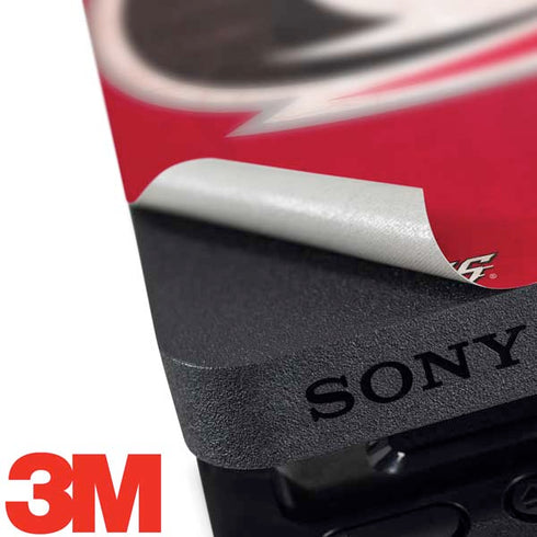 NHL Carolina Hurricanes Distressed PS4 Pro Bundle Skin