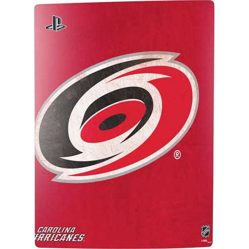 NHL Carolina Hurricanes Distressed PS5 Bundle Skin