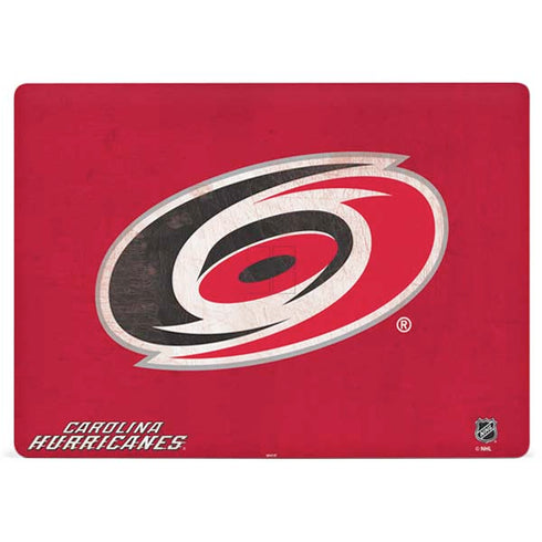 NHL Carolina Hurricanes Distressed Surface Laptop 2 Skin