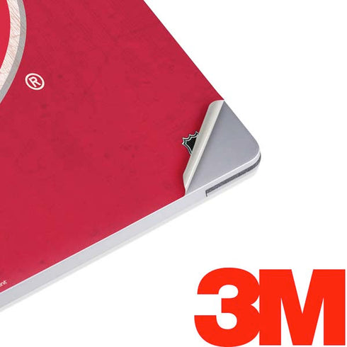NHL Carolina Hurricanes Distressed Surface Laptop 2 Skin