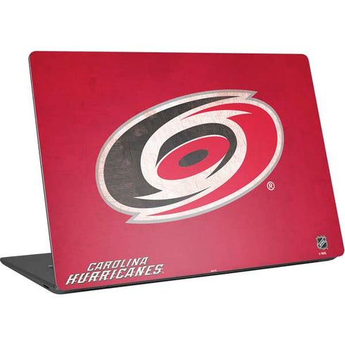 NHL Carolina Hurricanes Distressed Surface Laptop 4 15in Skin