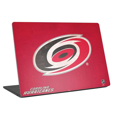 NHL Carolina Hurricanes Distressed Universal Laptop 17in (13.8 x 10in) Skin