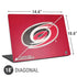NHL Carolina Hurricanes Distressed Universal Laptop 18in (14.6 x 10.6in) Skin