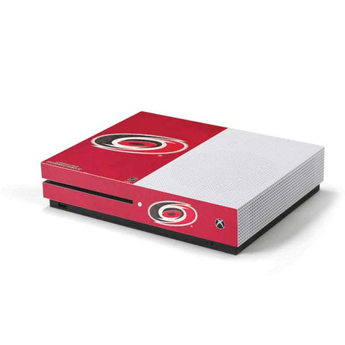NHL Carolina Hurricanes Distressed Xbox One S Console Skin