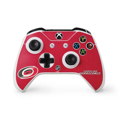 NHL Carolina Hurricanes Distressed Xbox One S Controller Skin