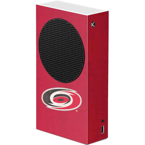 NHL Carolina Hurricanes Distressed Xbox Series S Console Skin
