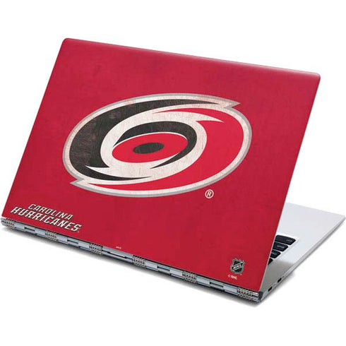 NHL Carolina Hurricanes Distressed Yoga 910 2-in-1 14in Touch-Screen Skin