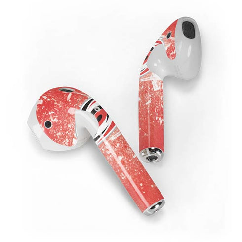 NHL Carolina Hurricanes Frozen Apple AirPods Skin