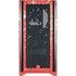 NHL Carolina Hurricanes Frozen Corsair 4000D Tempered Glass Mid-Tower ATX Case Skin