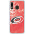 NHL Carolina Hurricanes Frozen Galaxy A20 Clear Case