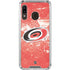 NHL Carolina Hurricanes Frozen Galaxy A30 Clear Case