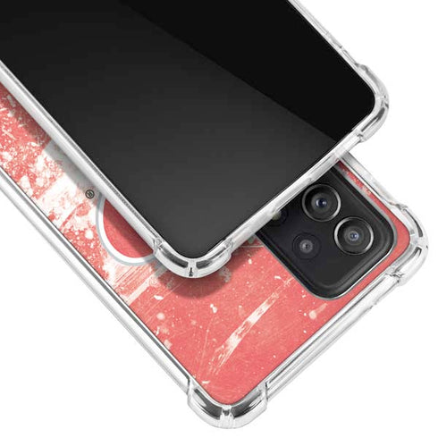 NHL Carolina Hurricanes Frozen Galaxy A52 5G Clear Case