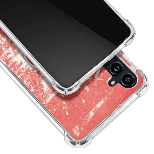 NHL Carolina Hurricanes Frozen Galaxy A54 5G Clear Case