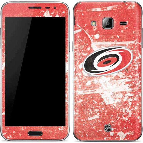 NHL Carolina Hurricanes Frozen Galaxy J3 Skin