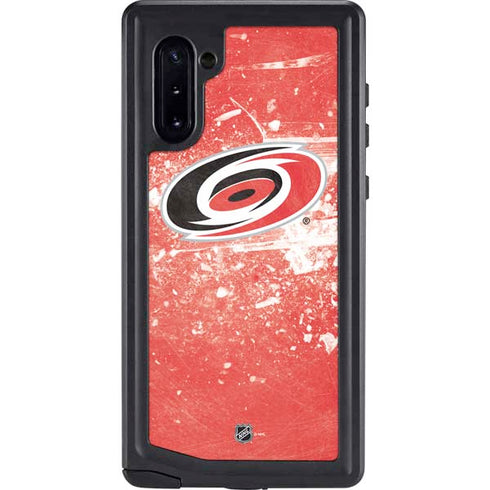 NHL Carolina Hurricanes Frozen Galaxy Note 10 Waterproof Case