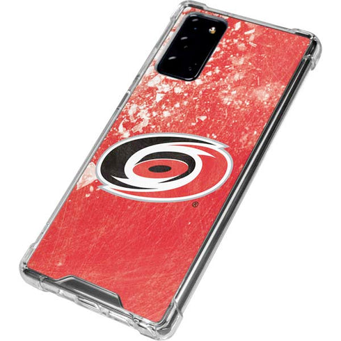 NHL Carolina Hurricanes Frozen Galaxy Note20 5G Clear Case