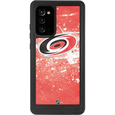 NHL Carolina Hurricanes Frozen Galaxy Note20 5G Waterproof Case