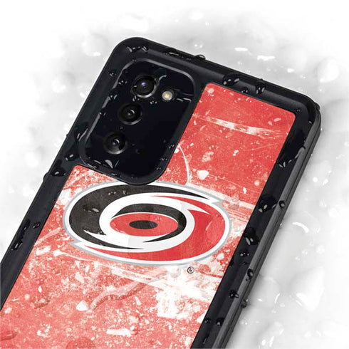 NHL Carolina Hurricanes Frozen Galaxy Note20 5G Waterproof Case