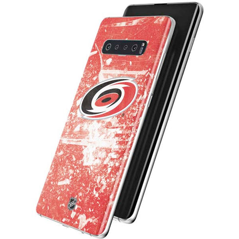 NHL Carolina Hurricanes Frozen Galaxy S10 Plus Skin