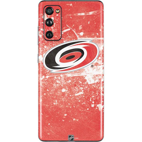 NHL Carolina Hurricanes Frozen Galaxy S20 Fan Edition Skin