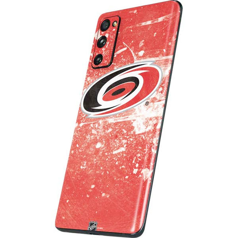 NHL Carolina Hurricanes Frozen Galaxy S20 Fan Edition Skin