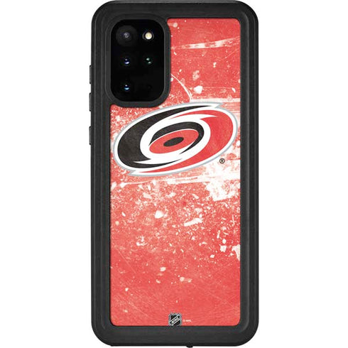 NHL Carolina Hurricanes Frozen Galaxy S20 Plus Waterproof Case
