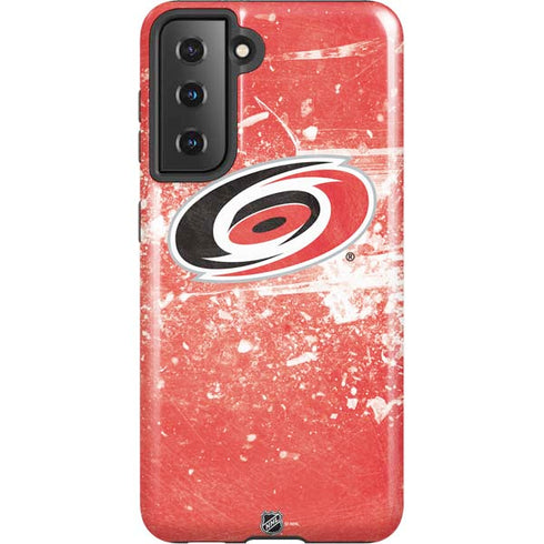 NHL Carolina Hurricanes Frozen Galaxy S21 5G Pro Case