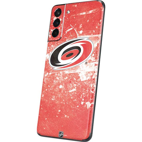 NHL Carolina Hurricanes Frozen Galaxy S21 5G Skin