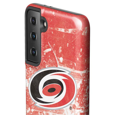 NHL Carolina Hurricanes Frozen Galaxy S21 FE Pro Case