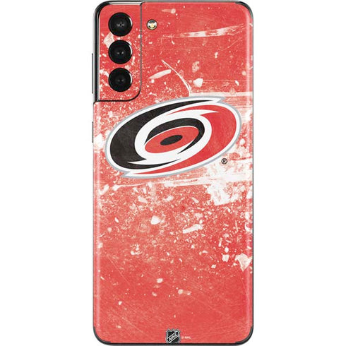 NHL Carolina Hurricanes Frozen Galaxy S21 Plus 5G Skin