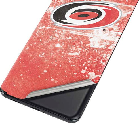 NHL Carolina Hurricanes Frozen Galaxy S21 Plus 5G Skin