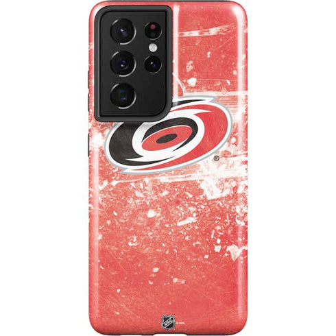 NHL Carolina Hurricanes Frozen Galaxy S21 Ultra 5G Pro Case