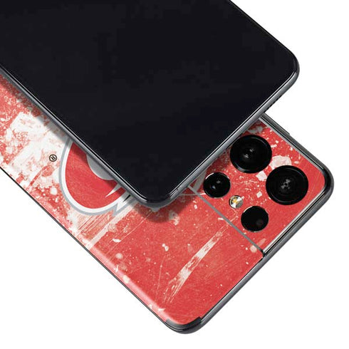 NHL Carolina Hurricanes Frozen Galaxy S21 Ultra 5G Skin