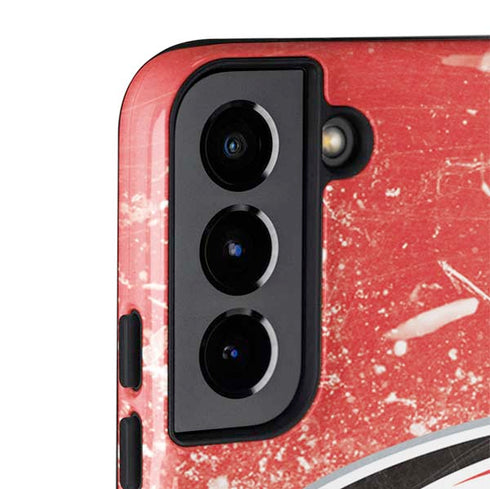 NHL Carolina Hurricanes Frozen Galaxy S22 Plus Pro Case