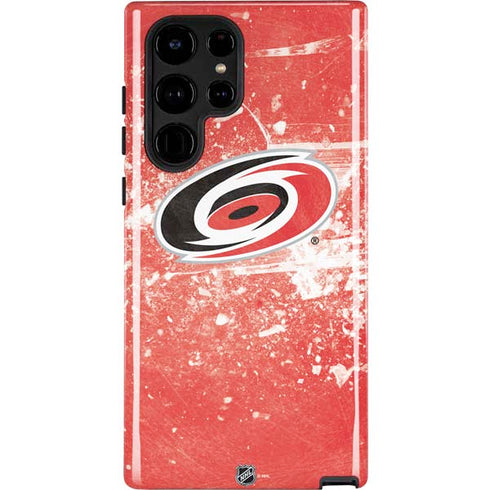 NHL Carolina Hurricanes Frozen Galaxy S22 Ultra Pro Case