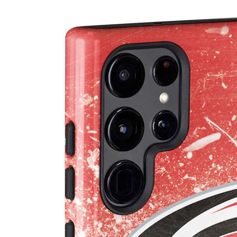 NHL Carolina Hurricanes Frozen Galaxy S22 Ultra Pro Case