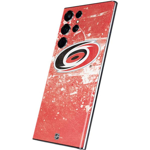 NHL Carolina Hurricanes Frozen Galaxy S22 Ultra Skin