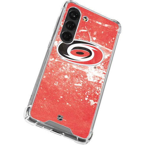 NHL Carolina Hurricanes Frozen Galaxy S23 Clear Case
