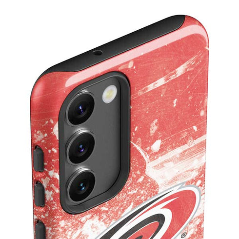 NHL Carolina Hurricanes Frozen Galaxy S23 Plus Pro Case