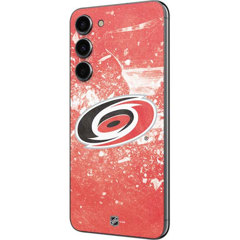 NHL Carolina Hurricanes Frozen Galaxy S23 Plus Skin