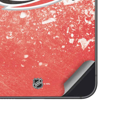 NHL Carolina Hurricanes Frozen Galaxy S23 Plus Skin