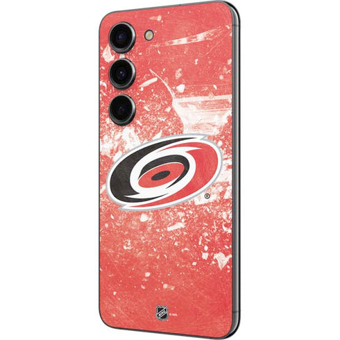 NHL Carolina Hurricanes Frozen Galaxy S23 Skin